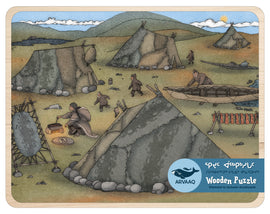 Wooden Tray Puzzle - Summer Camp