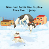Siku & Kamik Like to Play