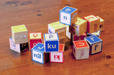 Syllabic and Roman Orthography Wooden Blocks