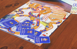 Ukaliq and Kulla: Race to the Outpost Camp Board Game